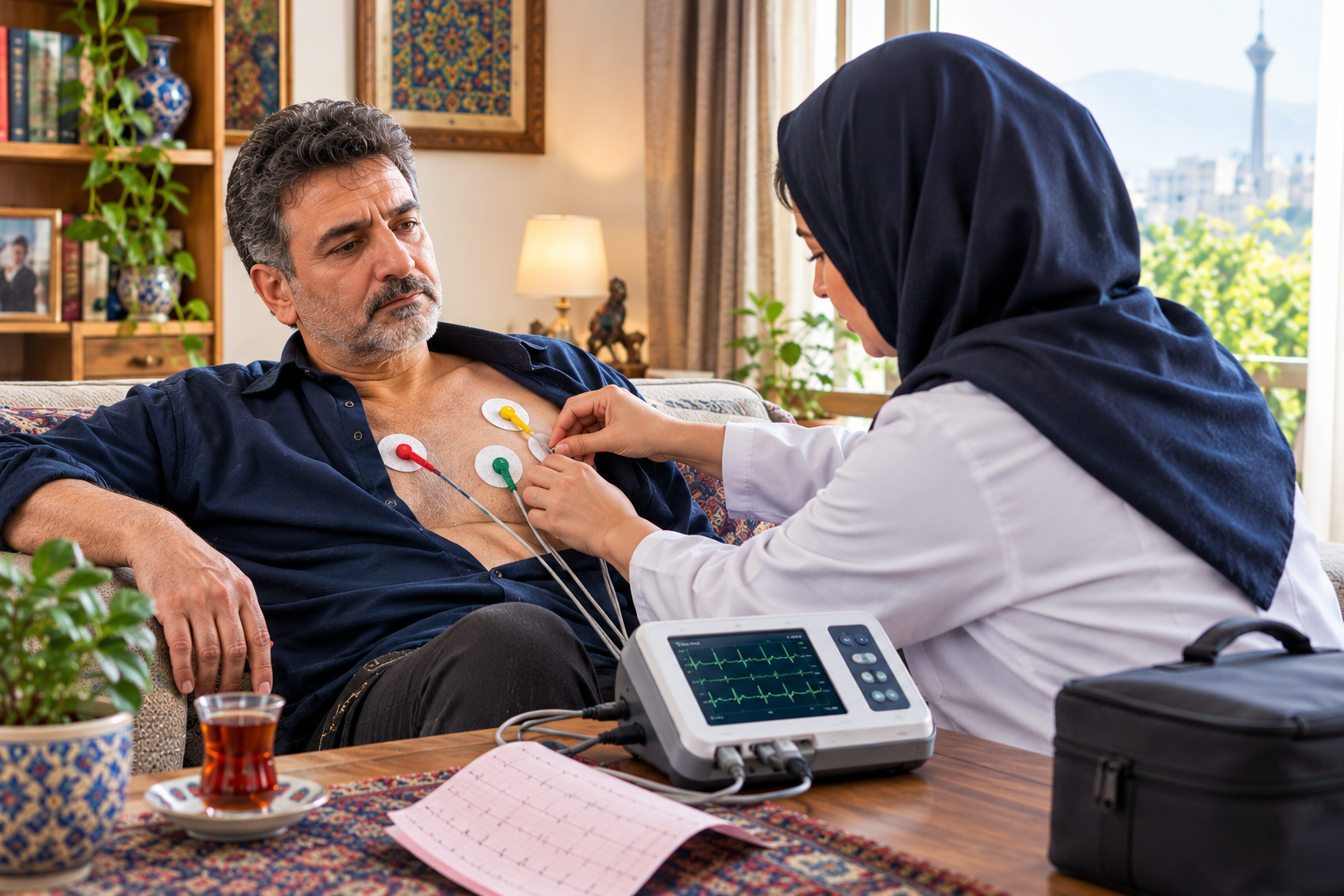 آیا نوار قلب گرفتگی رگ را نشان میدهد آیا نوار قلب گرفتگی رگ را نشان میدهد